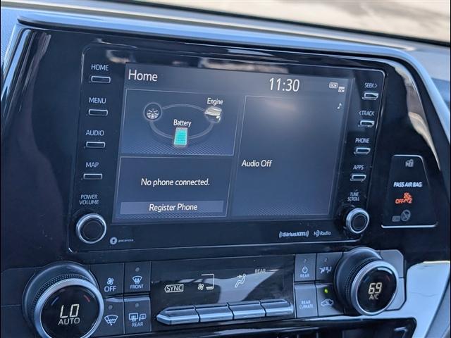 used 2021 Toyota Highlander Hybrid car, priced at $27,873