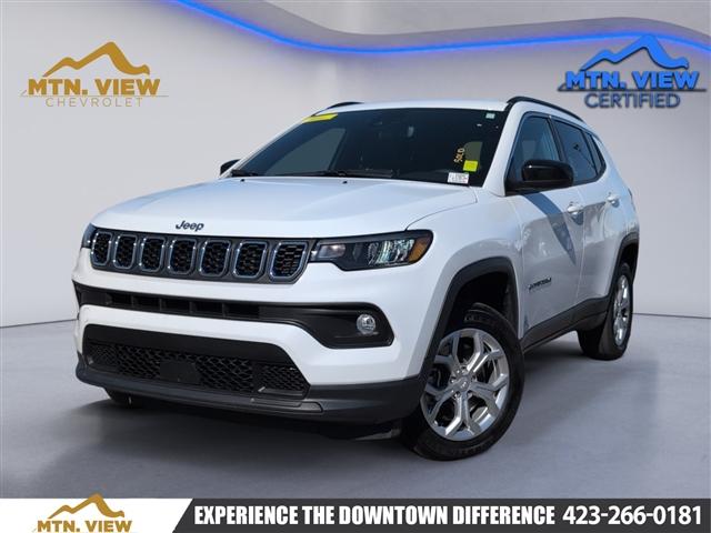 used 2024 Jeep Compass car, priced at $23,950