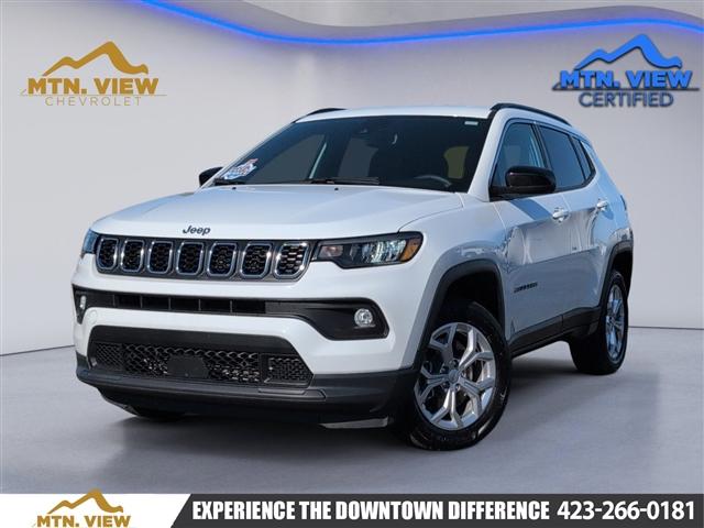 used 2024 Jeep Compass car, priced at $23,950