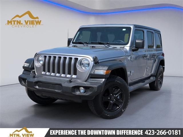 used 2018 Jeep Wrangler Unlimited car, priced at $21,543