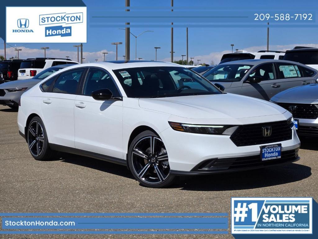 new 2025 Honda Accord Hybrid car, priced at $38,150