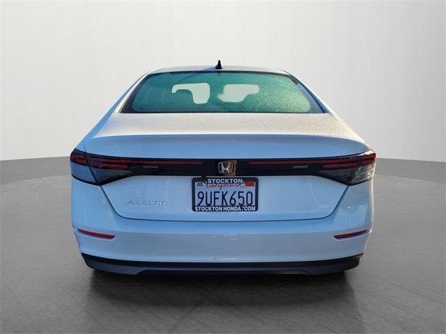 used 2025 Honda Accord car, priced at $30,996