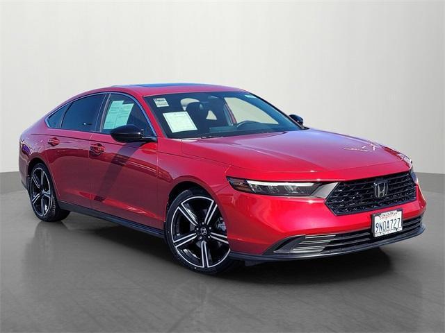 used 2024 Honda Accord Hybrid car, priced at $29,125
