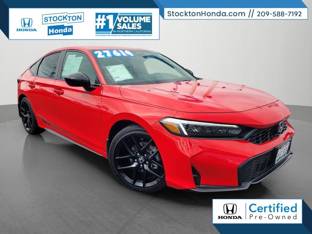 used 2025 Honda Civic car, priced at $24,834