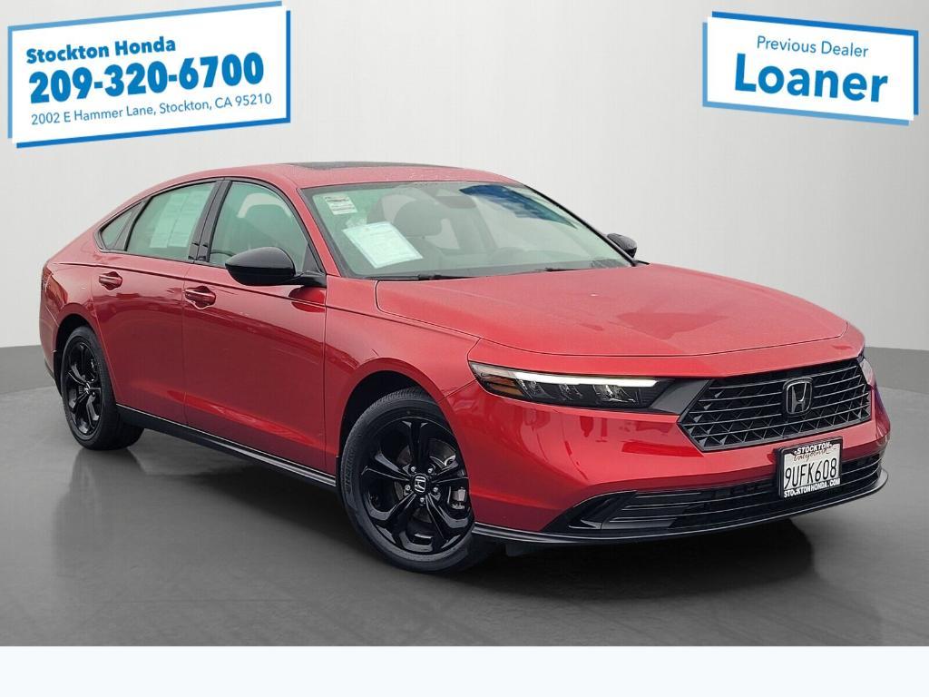 used 2025 Honda Accord car, priced at $27,795