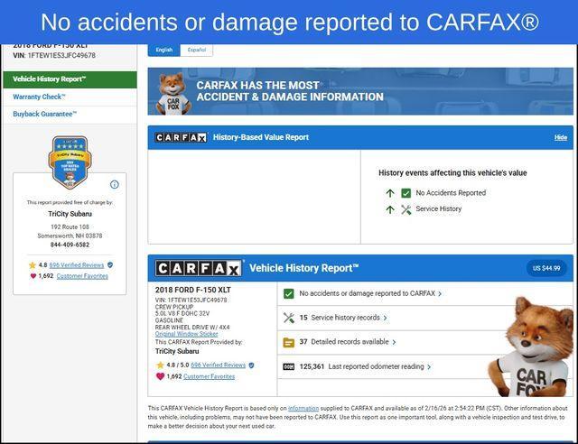 used 2018 Ford F-150 car, priced at $21,000