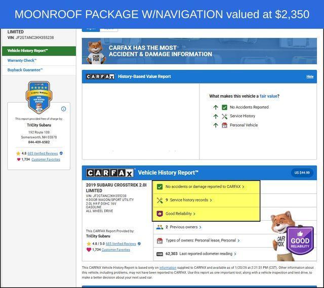 used 2019 Subaru Crosstrek car, priced at $20,000