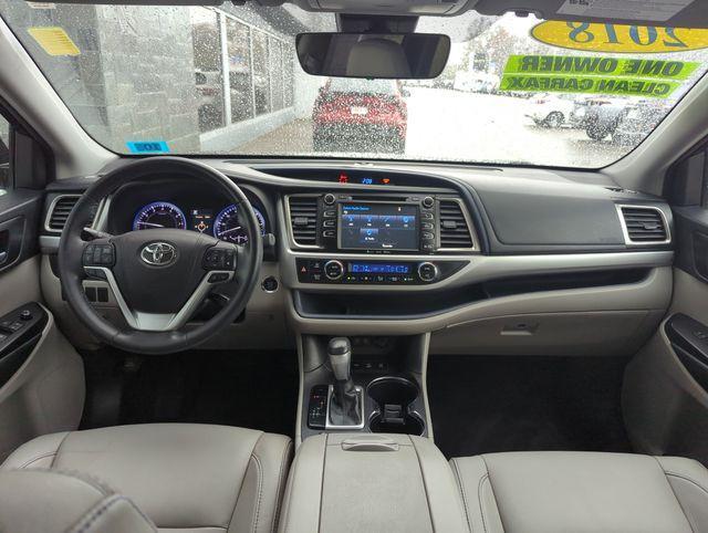 used 2018 Toyota Highlander car, priced at $22,000