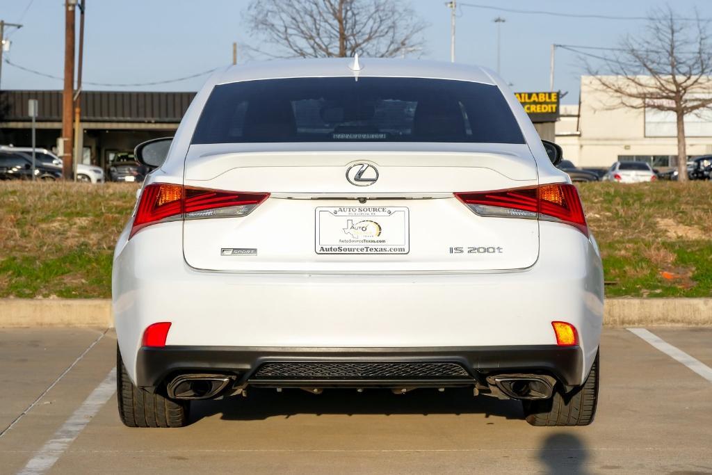 used 2017 Lexus IS 200t car, priced at $18,999