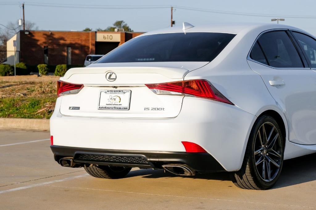 used 2017 Lexus IS 200t car, priced at $18,999