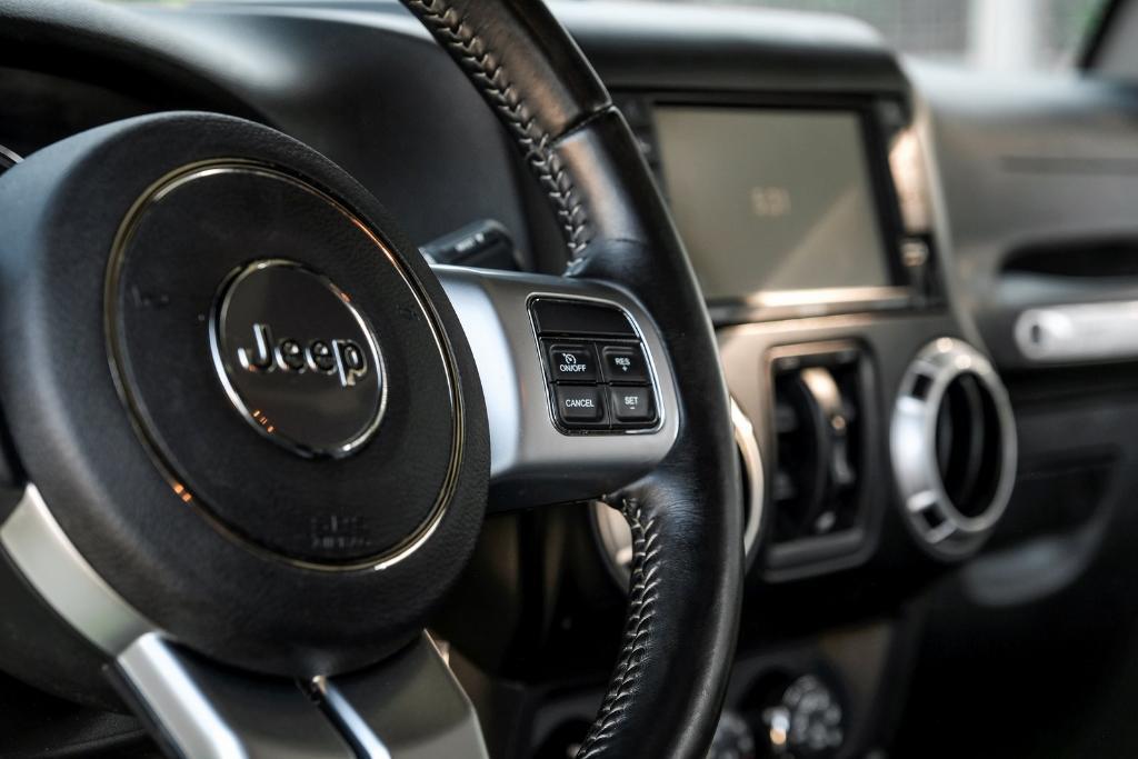 used 2017 Jeep Wrangler Unlimited car, priced at $22,999