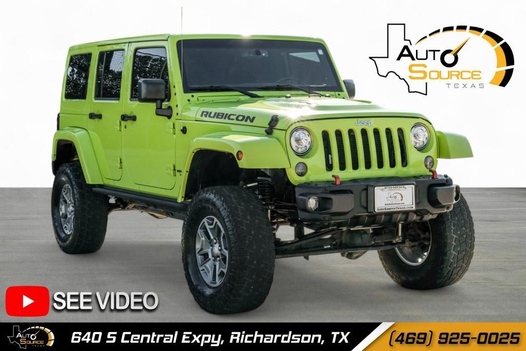 used 2017 Jeep Wrangler Unlimited car, priced at $22,999