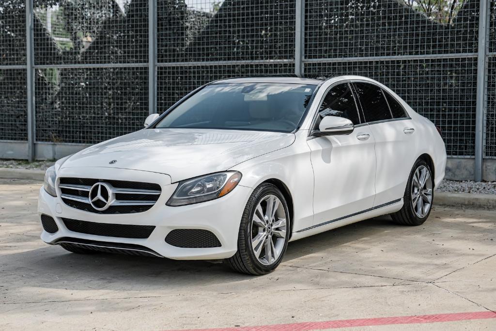 used 2018 Mercedes-Benz C-Class car, priced at $11,999