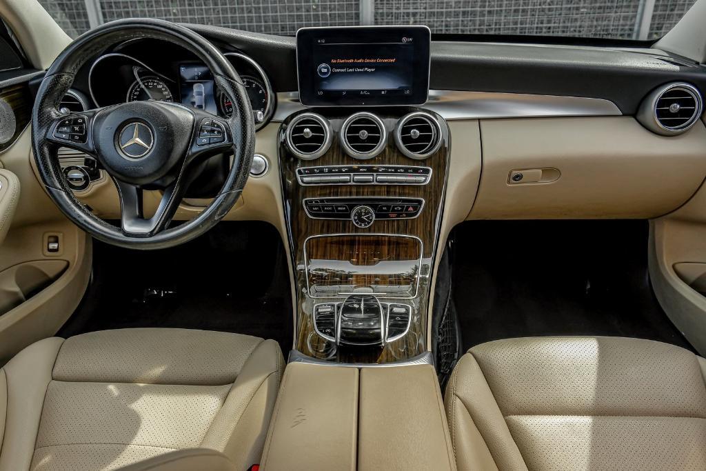 used 2018 Mercedes-Benz C-Class car, priced at $11,999