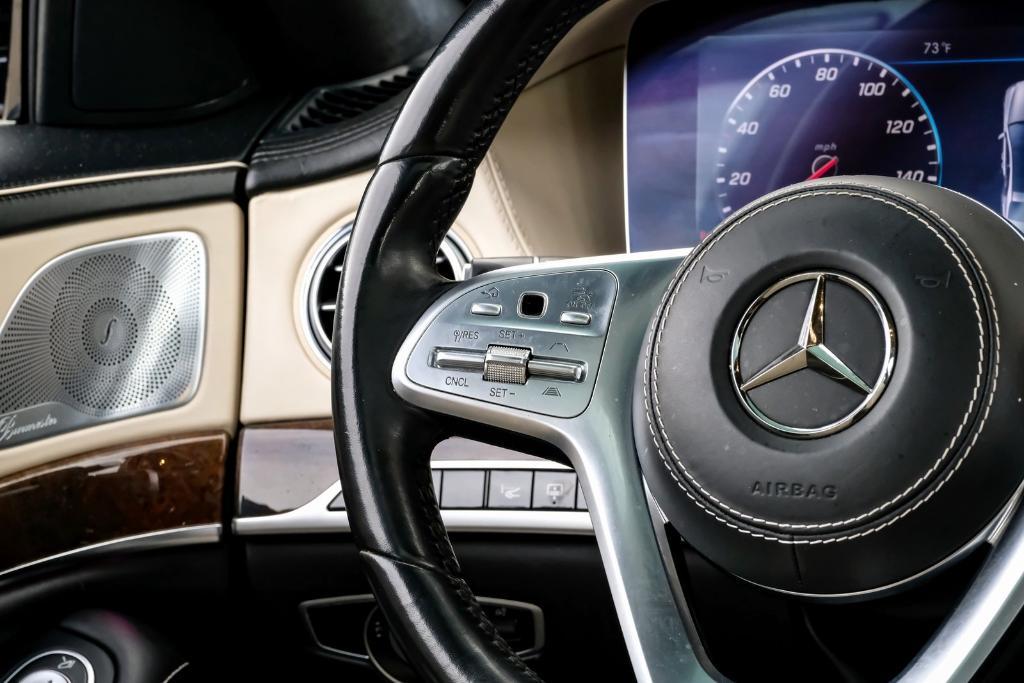 used 2018 Mercedes-Benz S-Class car, priced at $36,999