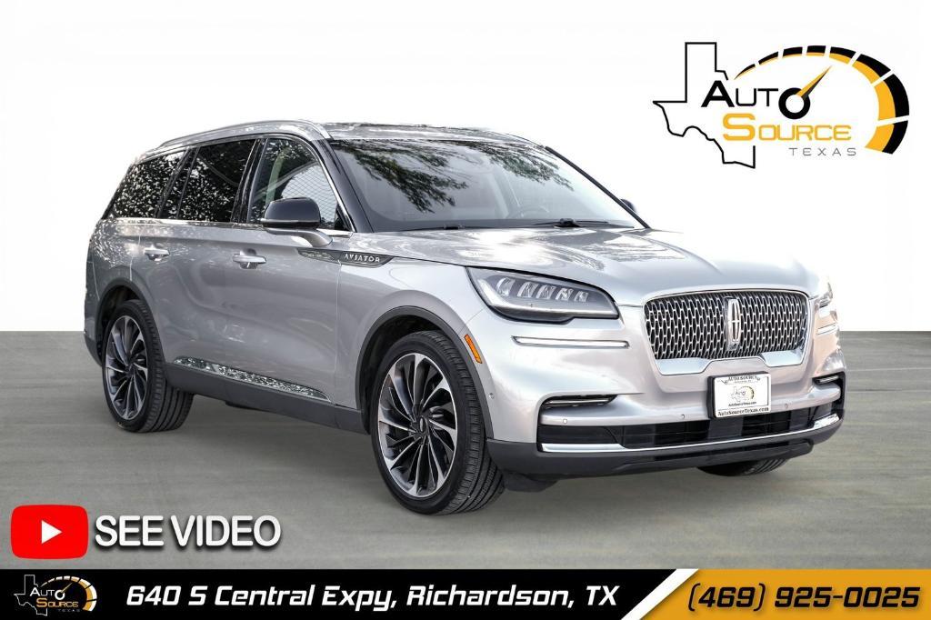 used 2022 Lincoln Aviator car, priced at $33,299