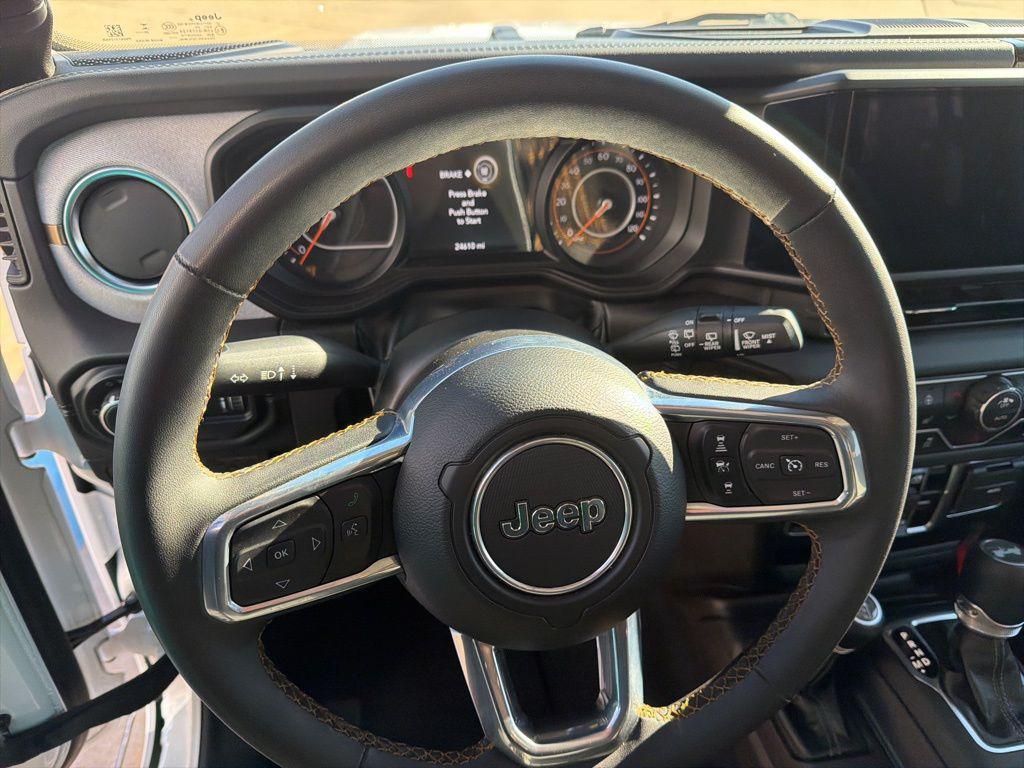 used 2025 Jeep Wrangler car, priced at $35,490