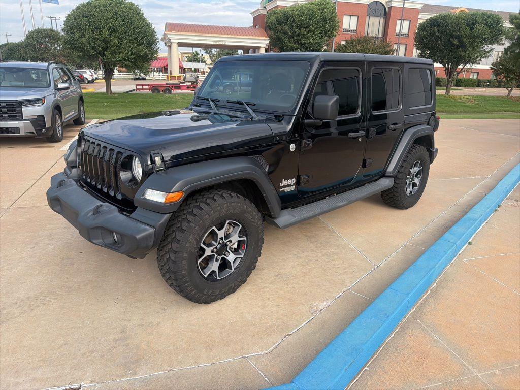 used 2018 Jeep Wrangler Unlimited car, priced at $19,990