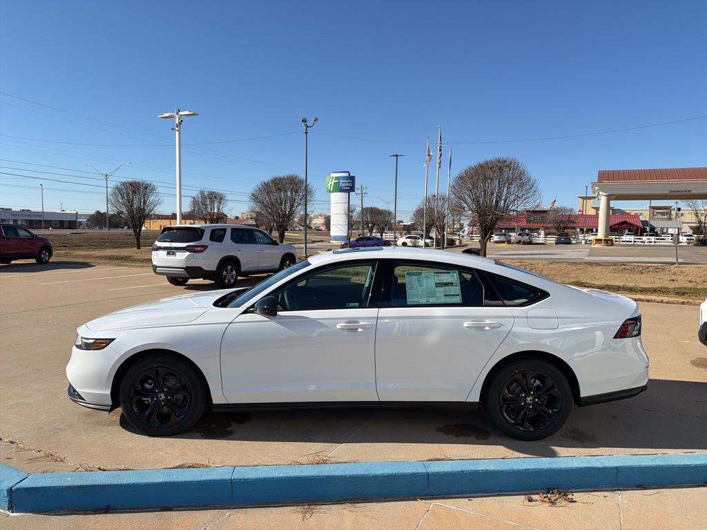 new 2025 Honda Accord car, priced at $30,852