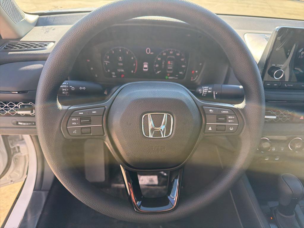 new 2025 Honda Accord car, priced at $30,852