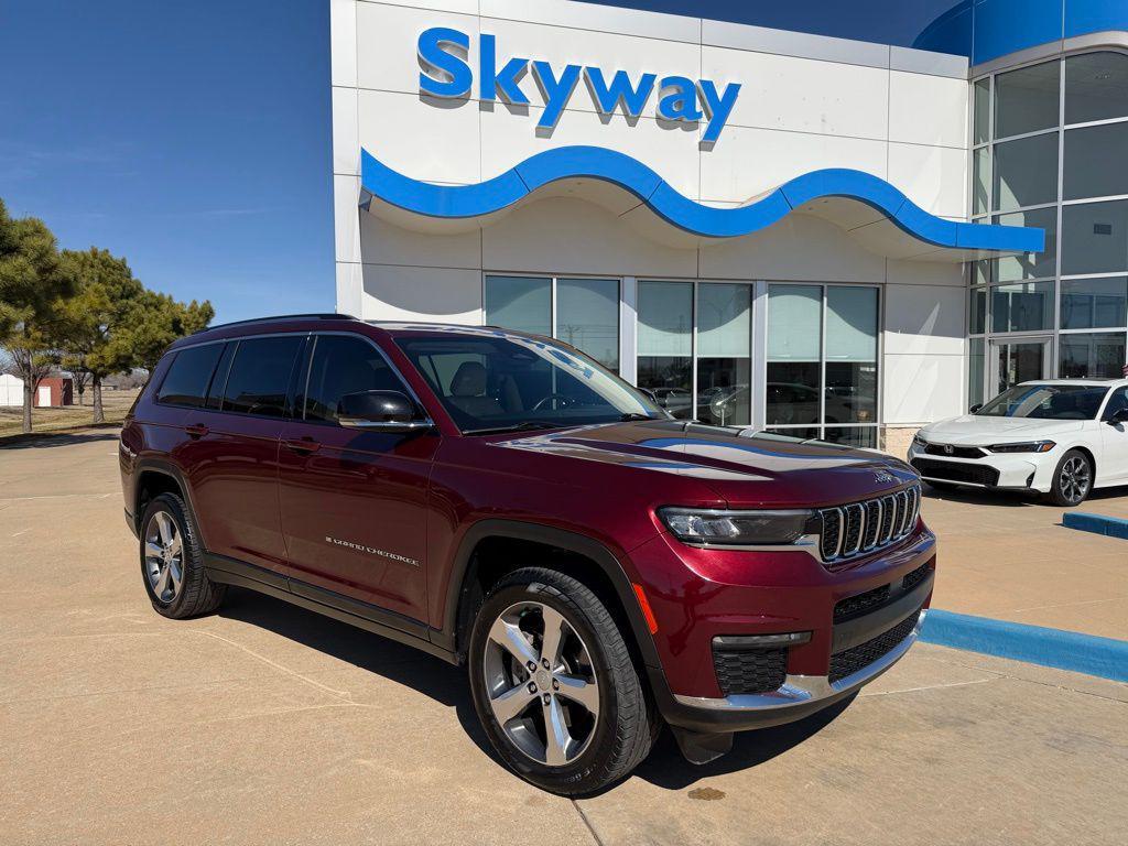 used 2021 Jeep Grand Cherokee L car, priced at $24,990