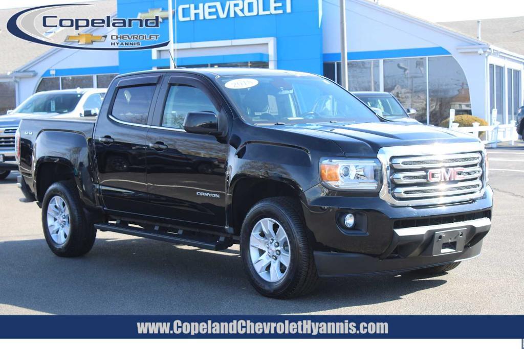 used 2018 GMC Canyon car, priced at $25,131