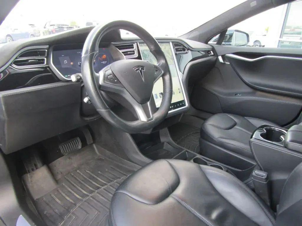 used 2015 Tesla Model S car, priced at $18,495