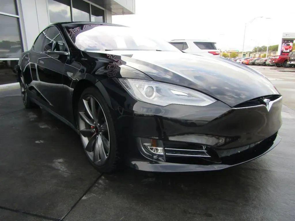 used 2015 Tesla Model S car, priced at $18,495