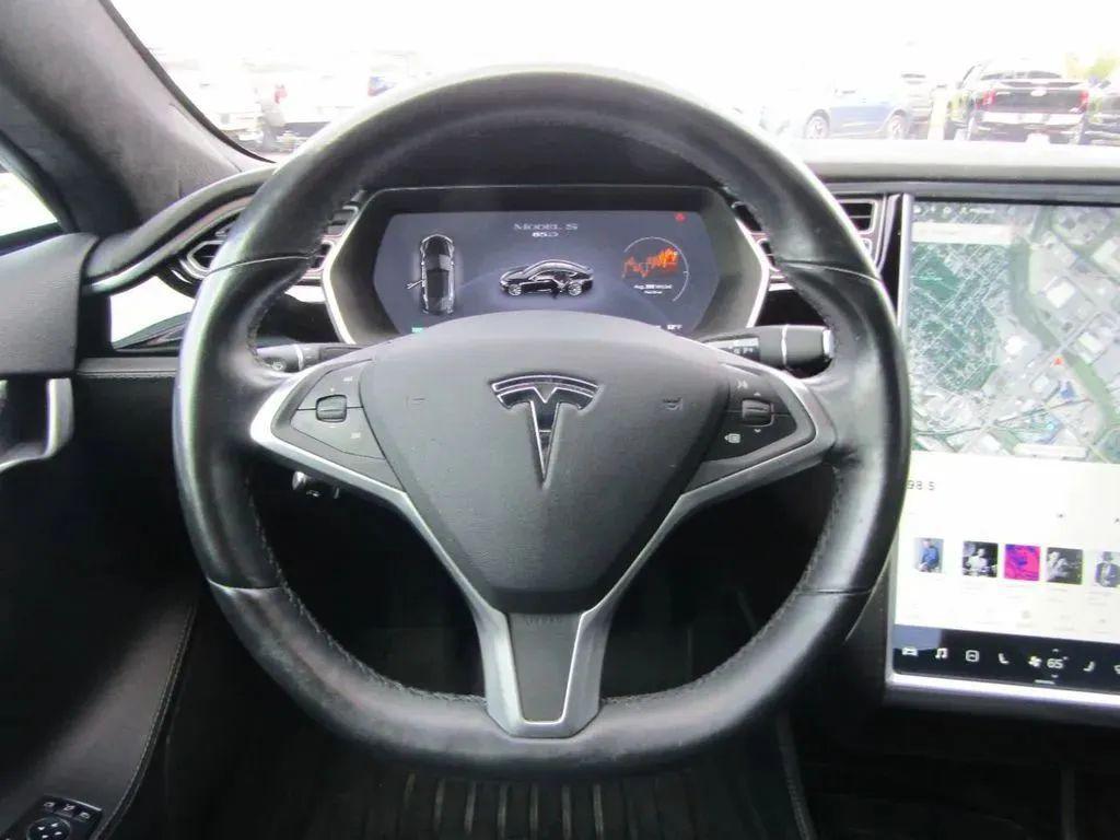 used 2015 Tesla Model S car, priced at $18,495