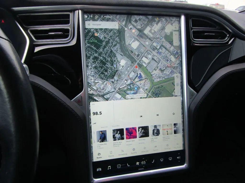 used 2015 Tesla Model S car, priced at $18,495