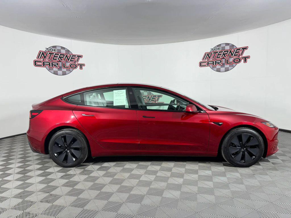 used 2025 Tesla Model 3 car, priced at $41,995