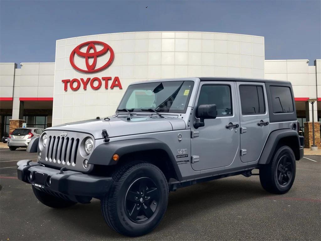 used 2018 Jeep Wrangler JK Unlimited car, priced at $15,991