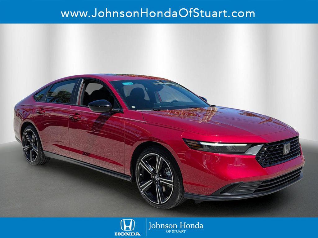 new 2026 Honda Accord Hybrid car, priced at $35,445