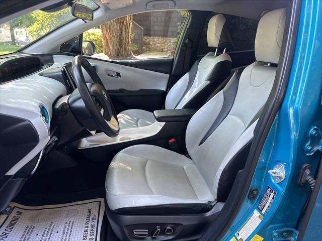 2017 Blue Magnetism Toyota Prius Prime