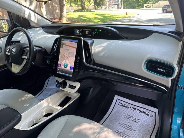 2017 Blue Magnetism Toyota Prius Prime