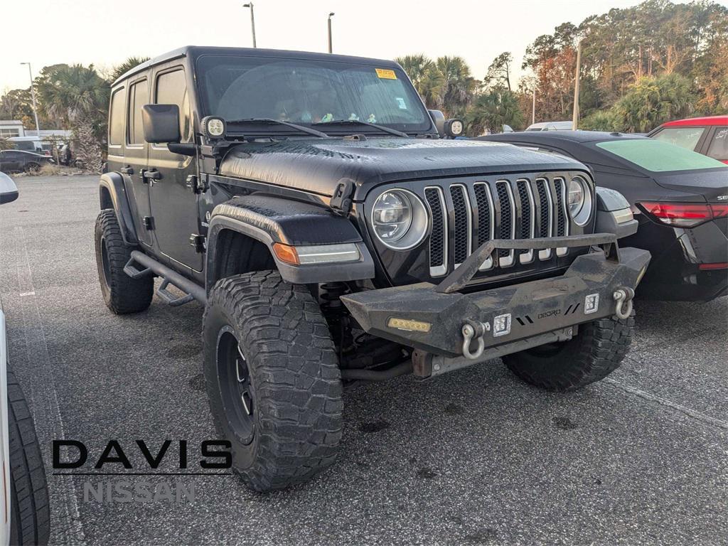 used 2018 Jeep Wrangler Unlimited car, priced at $21,991