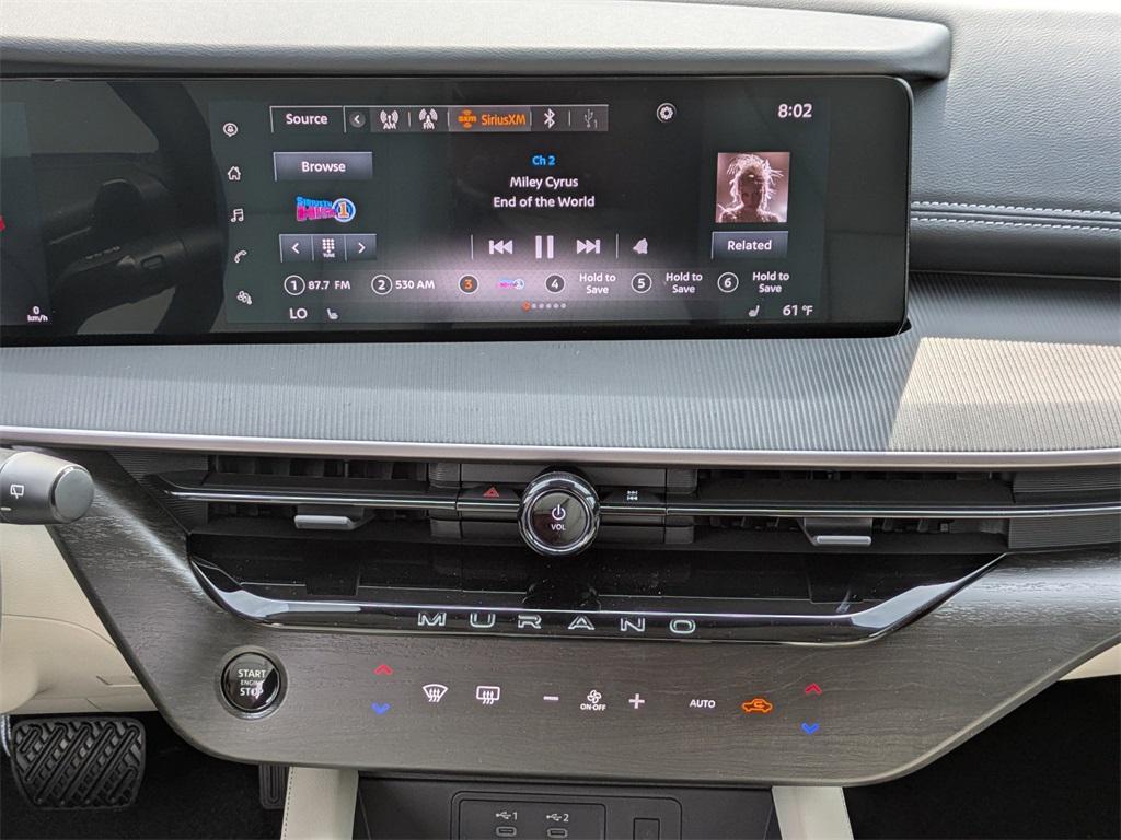 new 2025 Nissan Murano car, priced at $35,476