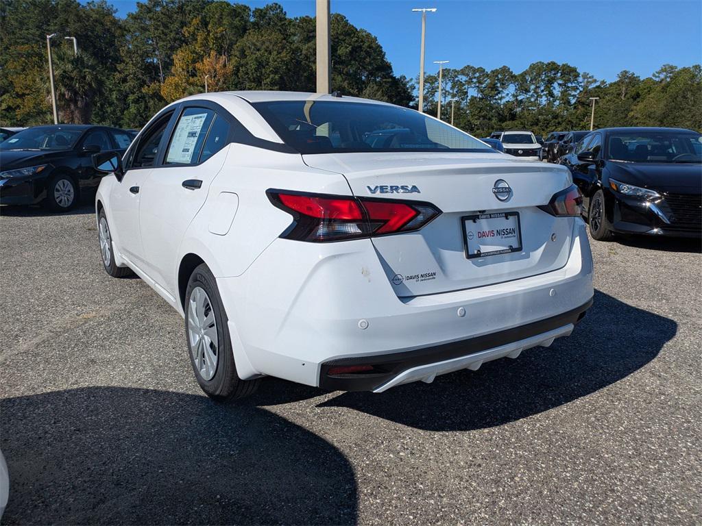 new 2025 Nissan Versa car, priced at $18,824
