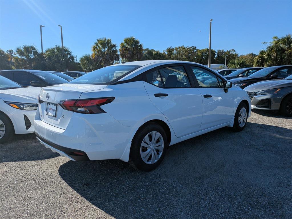 new 2025 Nissan Versa car, priced at $18,824