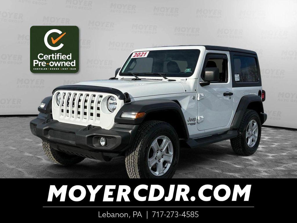 used 2021 Jeep Wrangler car, priced at $26,499