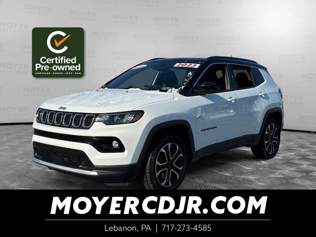 used 2023 Jeep Compass car, priced at $22,398