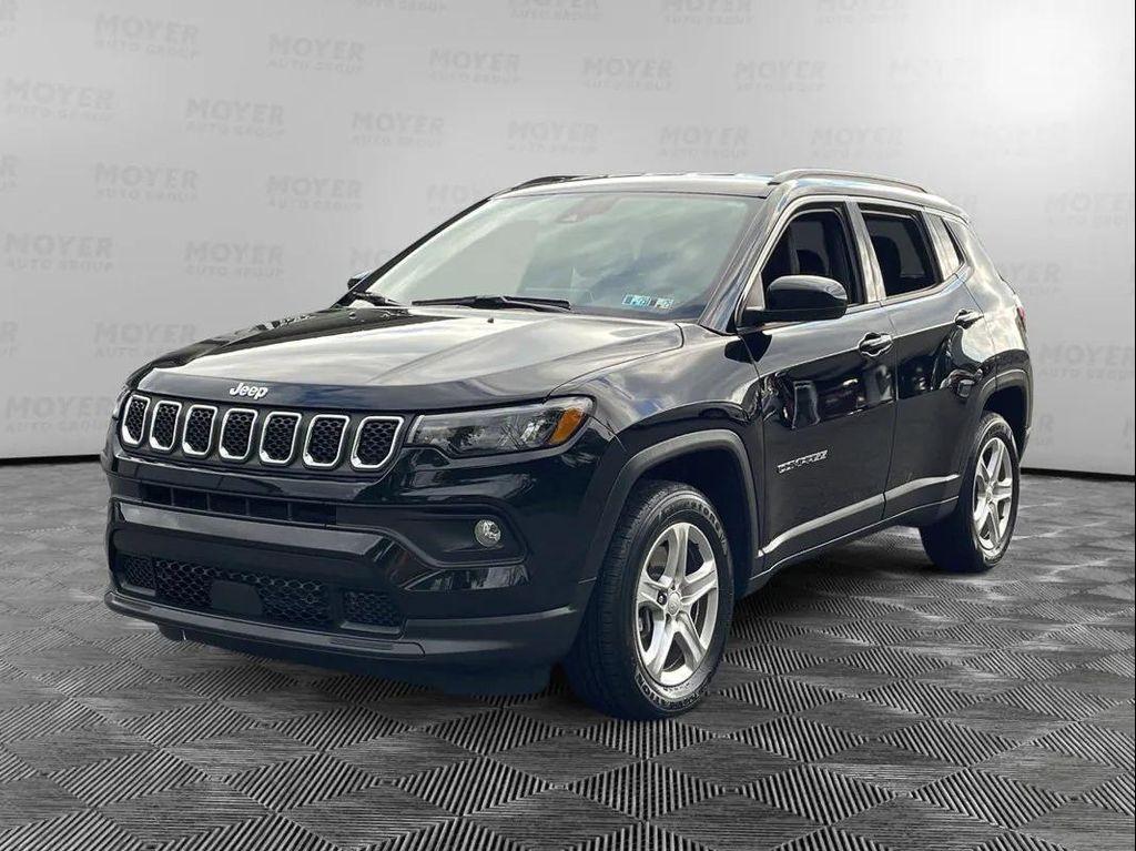 used 2024 Jeep Compass car, priced at $23,299