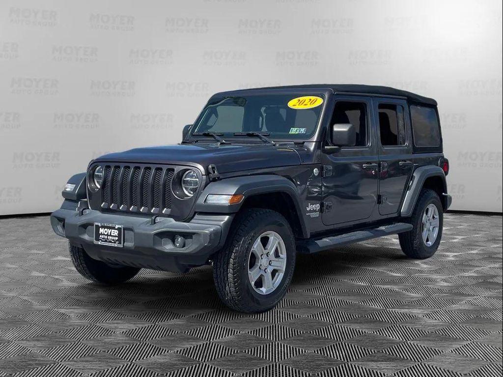 used 2020 Jeep Wrangler Unlimited car, priced at $24,799