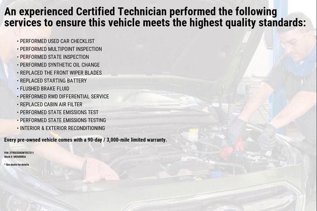 used 2021 Toyota Tacoma car, priced at $21,998