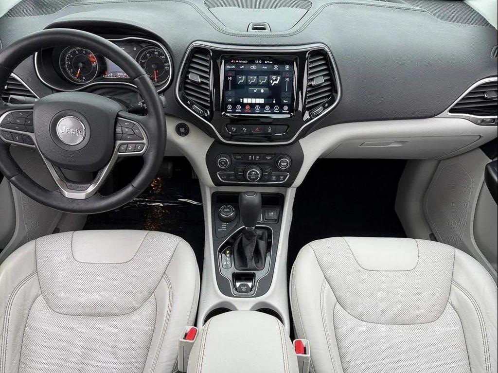 used 2021 Jeep Cherokee car, priced at $19,496