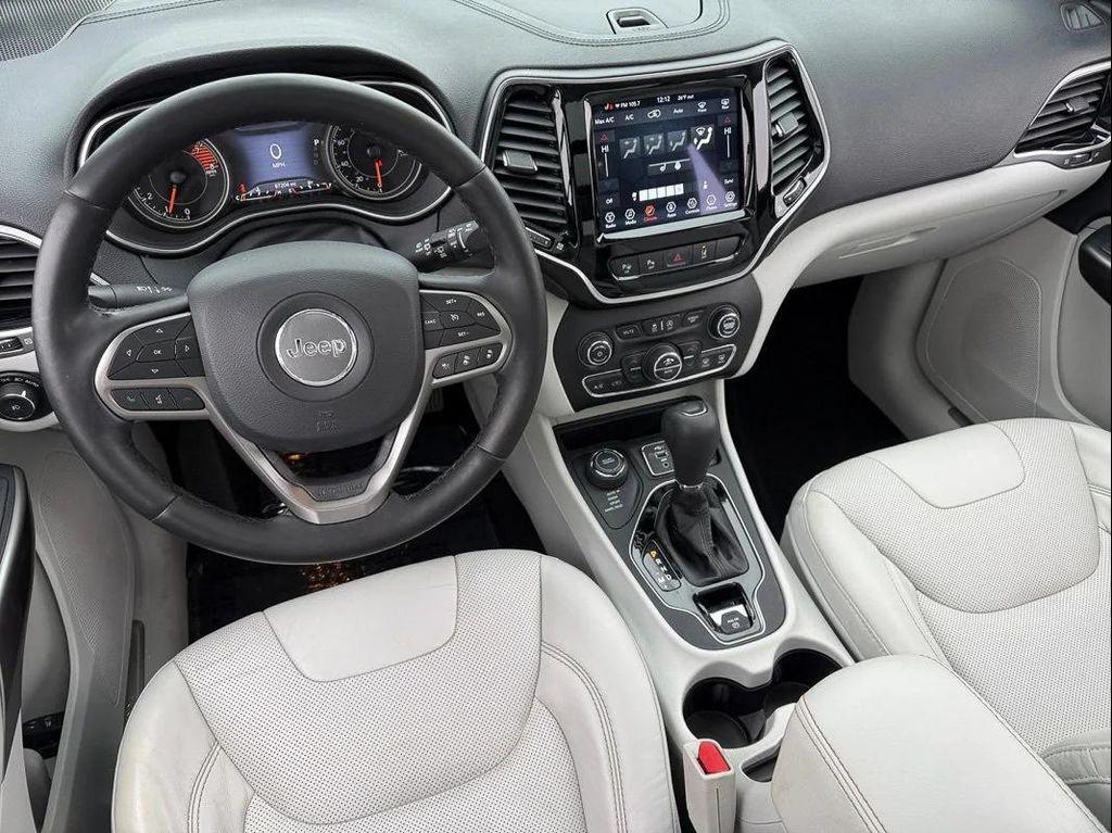 used 2021 Jeep Cherokee car, priced at $19,496