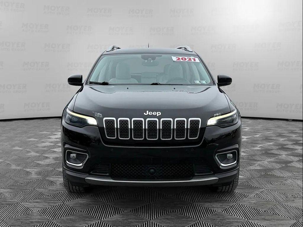 used 2021 Jeep Cherokee car, priced at $19,496