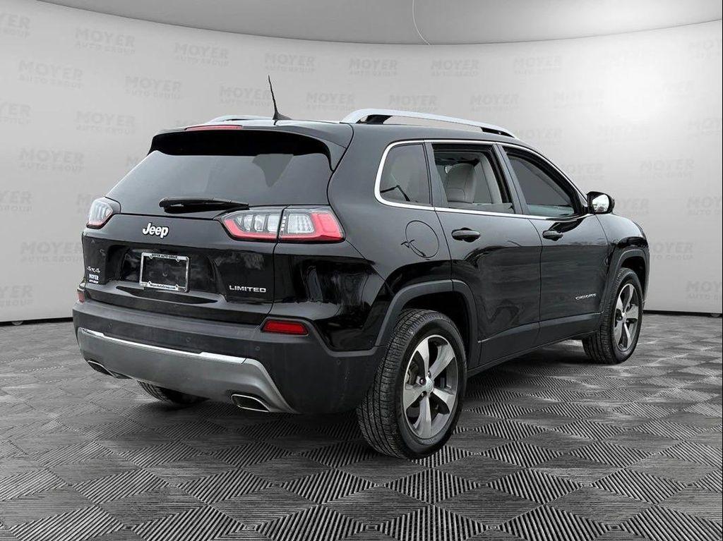 used 2021 Jeep Cherokee car, priced at $19,496