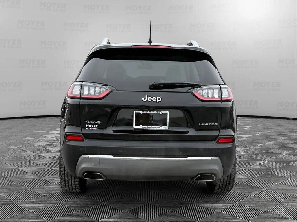 used 2021 Jeep Cherokee car, priced at $19,496