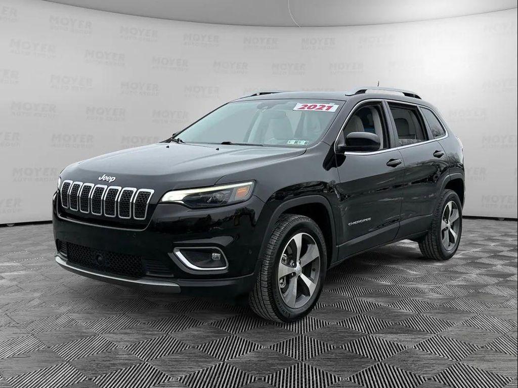 used 2021 Jeep Cherokee car, priced at $20,697